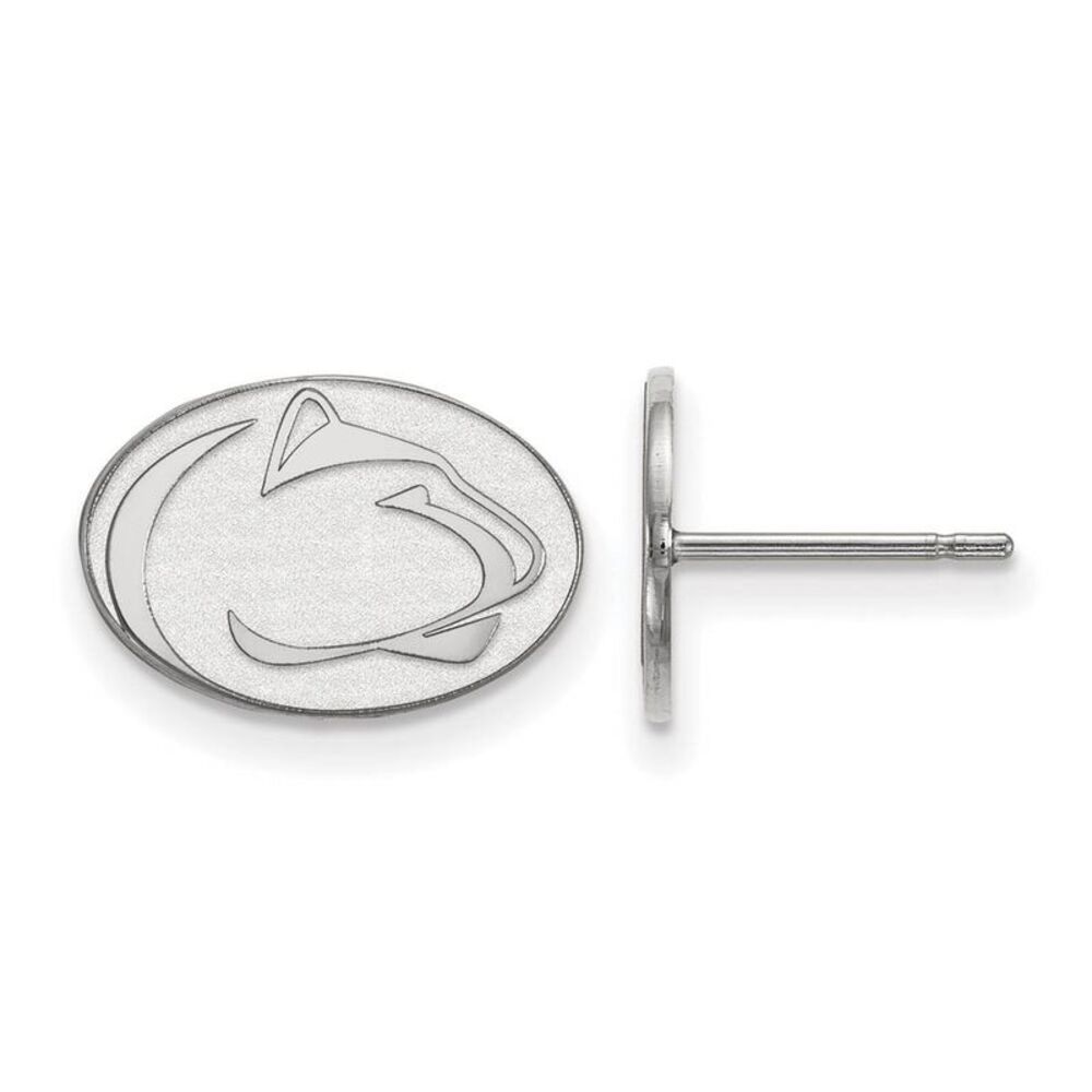 Sterling Silver Penn State University XS (Tiny) Post Earrings